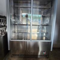 frigo inox ventilato ante scorrevoli automatiche