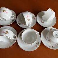 Set tazzine da te in porcellana Bulgara