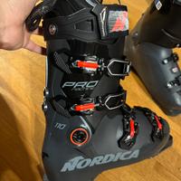Scarponi Sci ski Nordica 275 mm tg 42/43 anno 2025