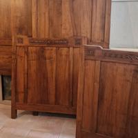 Letto matrimoniale antico