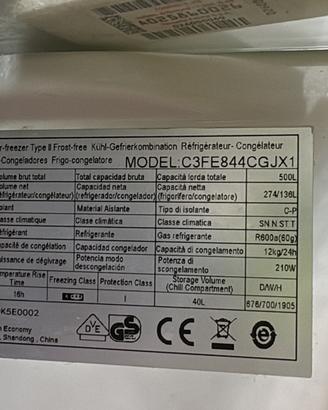 Haier Refrigerator-freezer Type Il Frost-free