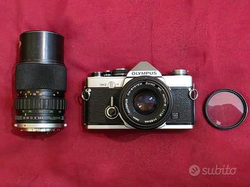 Olympus OM2 testata con pellicola.