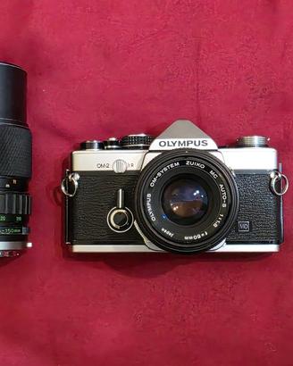 Olympus OM2 testata con pellicola.