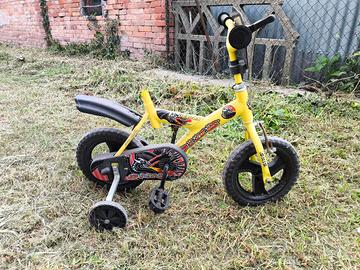 BICI BAMBINO SENZA SELLA RAGGIO 12 FINO 4 ANNI