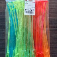 Mixer multicolor 24 cm, 100 pz per cocktail