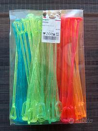 Mixer multicolor 24 cm, 100 pz per cocktail