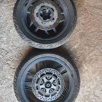 Gomme 100/80 r16 120/80 r14