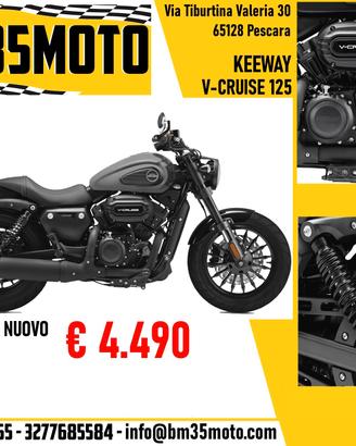 Keeway V-Cruise 125 - PRONTA CONSEGNA
