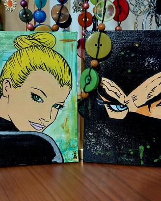 quadri a soggetto comics/anime