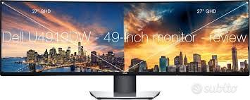 Monitor Ultravide 49" 5k Dell