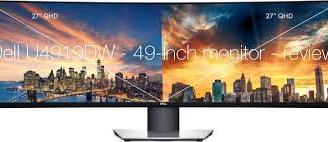 Monitor Ultravide 49" 5k Dell