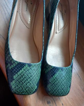 scarpa decolleté in vera pelle giovanni fabiani