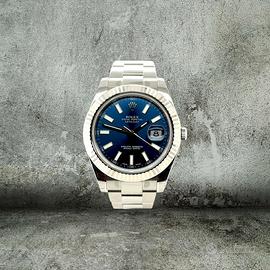 Rolex Datejust ll 41mm 116334 Blue FULL STICKERS