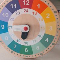 orologio  ikea in legno