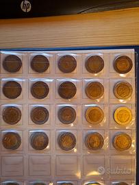 500 lire San Marino serie completa 1982 2002 