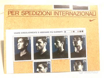 Cartolina Nike - Totti Vieri - Mondiali Francia’98