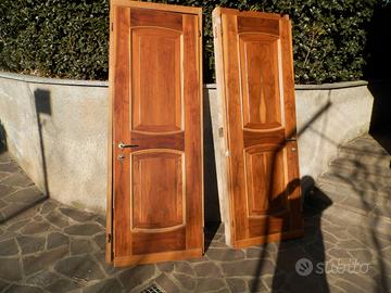 Porte da interno in legno di Iroko