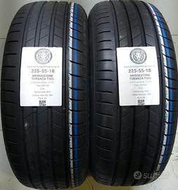 2 GOMME 225 55 18 BRIDGESTONE A74151