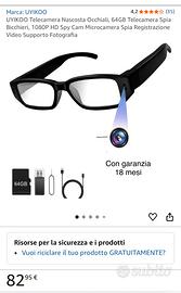 📌Occhiali con microcamera FULL HD 10