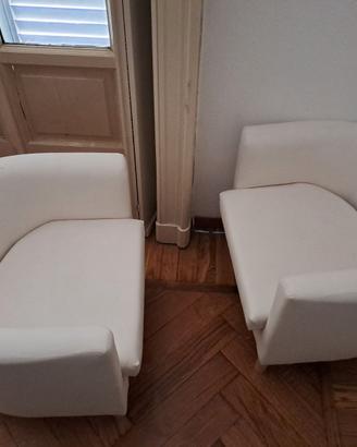 Poltrona bianca compatta IKEA TULLSTA