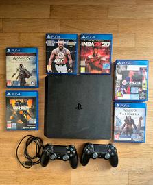 Playstation 4 + giochi, memoria 1TB