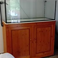 Vasca acquario marino vetro