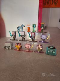 Lotto personaggi minecraft metalfigs x13 