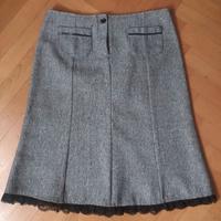 Gonna in Tweed grigia
