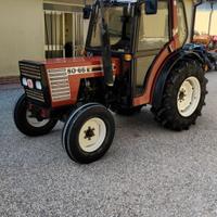 Trattore fiat 80 66 frutteto, cabina con clima