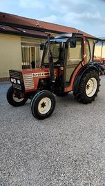 Trattore fiat 80 66 frutteto, cabina con clima