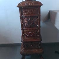 stufa da arredo a legna vilmar