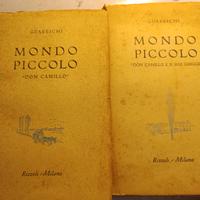 2 Libri "Mondo Piccolo " : Don Camillo - Rizzoli