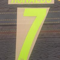 Nameset #7 CRISTIANO RONALDO CR7 Juventus Palace