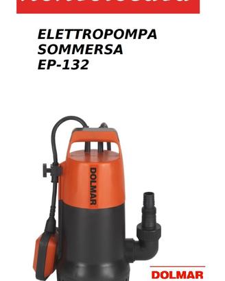 pompa sommersa DOLMAR  MAKITA € 70