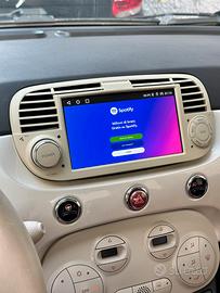Autoradio per Fiat 500 - CarPlay, Android Auto