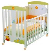 Lettino Winnie The Pooh con Doghe e Materasso