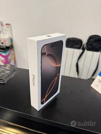 Iphone 16 pro 256 gb nuovo !