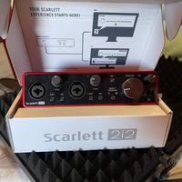 Focusrite scarlett 2i2 scheda audio