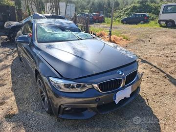 BMW SERIE 4 420 MSPORT 2016 SINISTRATA