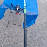 canna da pesca m3-70 mulinello e filo nuovi