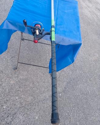 canna da pesca m3-70 mulinello e filo nuovi