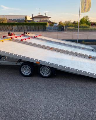 Rimorchio carrello trasporto auto veicoli merci