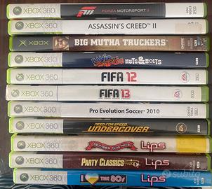 Lotto 8 giochi XBOX 360