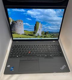 Lenovo T16 i5-1250p 16Gb Ram 256Gb SSD 16 Pollici