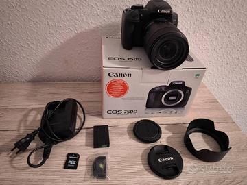 Canon EOS 750D + Obiettivo Canon F-S 18-135mm