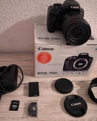 Canon EOS 750D + Obiettivo Canon F-S 18-135mm
