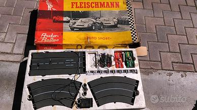 pista rara fleishmann sport 3010 con auto