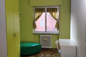 Stanza singola con letto matrimoniale
