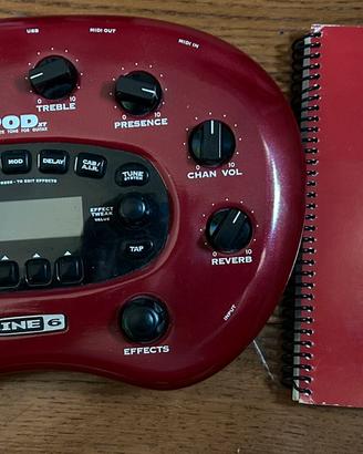 Line6 Pod XT +  Pack Classic e Fx Junkie