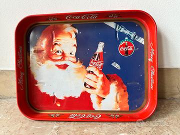 Vassoio Vintage Coca-Cola Natalizio